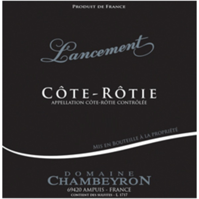 Chambeyron Cote Rotie Lancement 2018 (6x75cl)