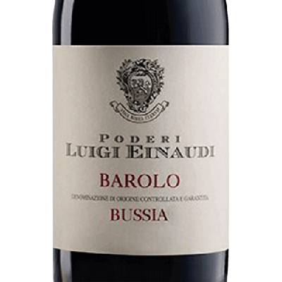 Einaudi Barolo Bussia 2018 (6x75cl)