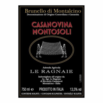 Le Ragnaie Brunello di Montalcino Casanovina Montosoli 2019 (6x75cl)