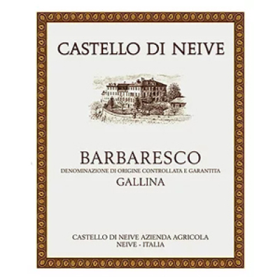 Castello di Neive Barbaresco Gallina 2019 (6x75cl)
