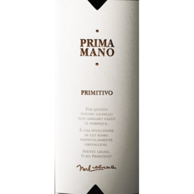 A Mano Prima Mano Primitivo 2022 (6x75cl)