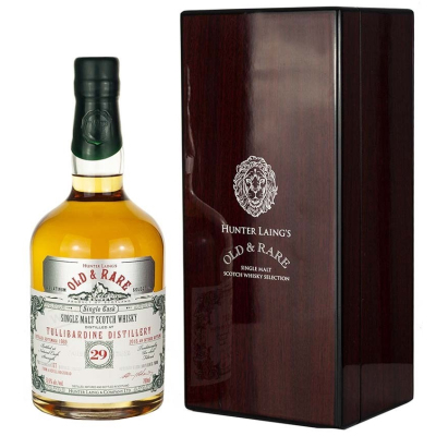 Tullibardine (Hunter Laing) Highland Single Malt Old & Rare Platinum Selection Refill Hogshead Single Cask 29 YO 1989 (1x70cl)