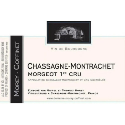 Domaine Morey Coffinet Chassagne-Montrachet 1er Cru Morgeot Rouge 2023 (6x75cl)