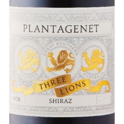 Plantagenet Three Lions Shiraz 2020 (6x75cl)