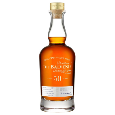 Balvenie Speyside Single Malt Marriage 0197 Cask Nos 6428-6430-9920-3094-0732 50YO Bottled 2019 NV (1x70cl)