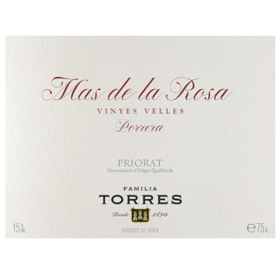 Torres Mas de la Rosa 2016 (1x75cl)