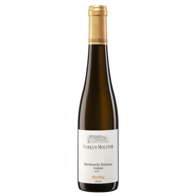 Markus Molitor Bernkasteler Badstube Riesling Auslese 3* Green Capsule 2019 (6x75cl)