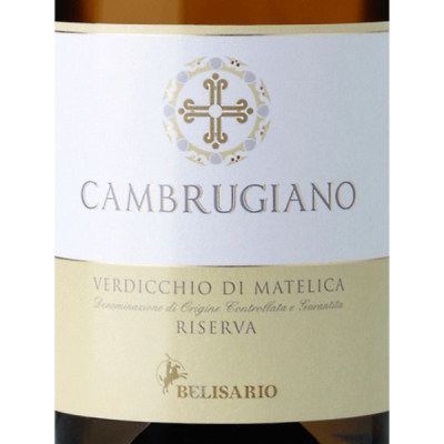 Cantine Belisario Verdicchio di Matelica Cambrugiano Riserva 2020 (6x75cl)