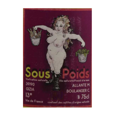 Boulanger & Allante Sous Poids M 2019 (1x75cl)