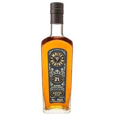 White Heather Blended Scotch Whisky 21YO NV (4x70cl)