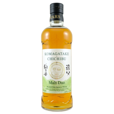 Mars Blended Malt Duo Komagatake X Chichibu Bottled 2021 NV (6x70cl)