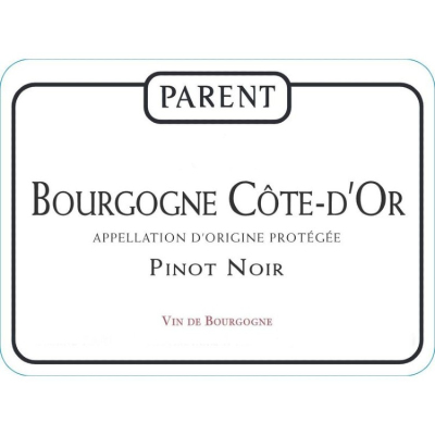 Parent Bourgogne Cote d'Or Pinot Noir 2020 (12x75cl)