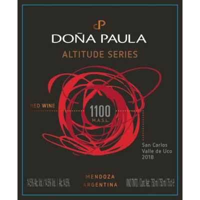 Dona Paula Altitude Series 1100 Uco Valley 2019 (6x75cl)