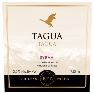 Bodegas Tagua Tagua Syrah 2016 (6x75cl)