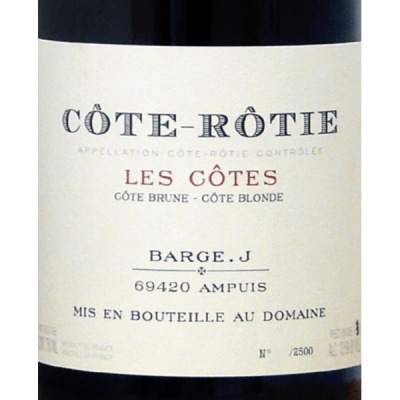 Gilles Barge, Cote Rotie, Les Cotes 2022 (6x75cl)