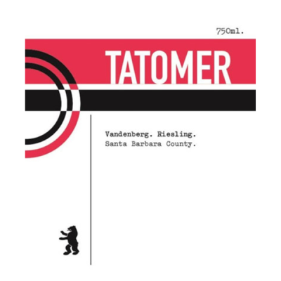 Tatomer Vandenberg Riesling 2021 (12x75cl)