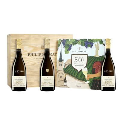 Philipponnat 500 Year Anniversary Assortment Case NV (3x75cl)