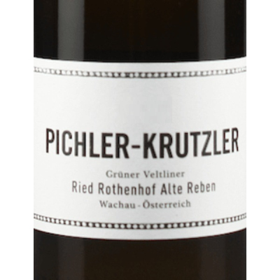 Pichler-Krutzler, Rothenhof Gruner Veltliner Alte Reben, Wachau 2021 (6x75cl)