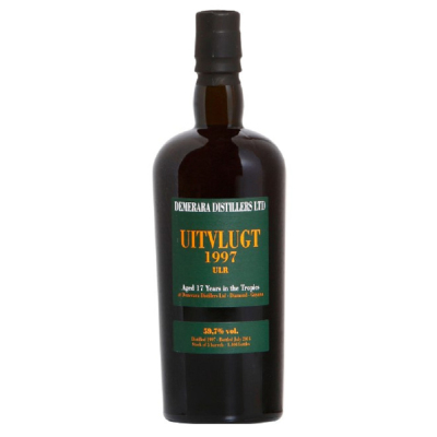 Uitvlugt (Velier) Demerara Rum ULR 17YO Bottled 2014 1997 (1x75cl)