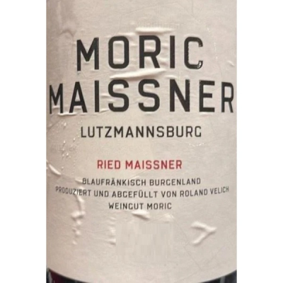Moric Lutzmannsburg Ried Maissner 2021 (6x75cl)