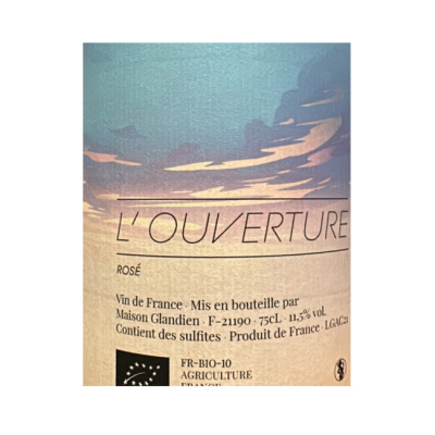 Glandien L'Ouverture Rose 2021 (3x75cl)