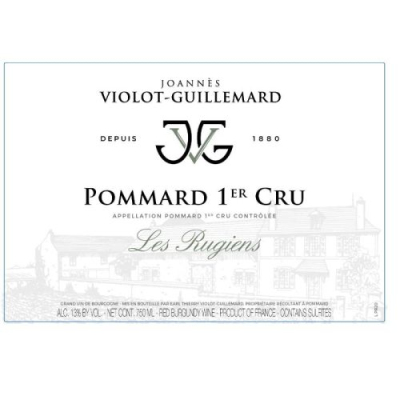 Violot-Guillemard Pommard 1er Cru Les Rugiens 2022 (6x75cl)