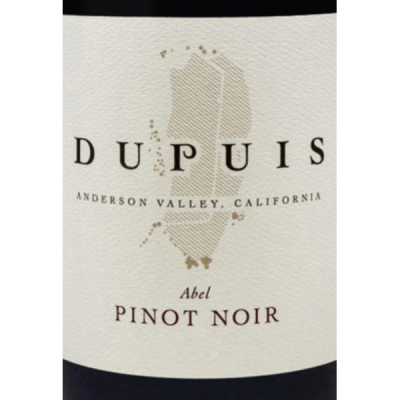 Dupuis Abel Pinot Noir Anderson Valley 2019 (1x75cl)