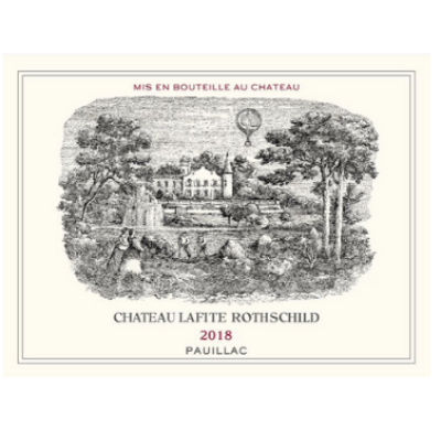 Lafite Rothschild 2018 (3x75cl)