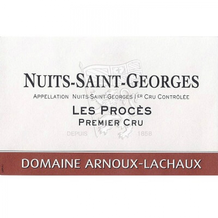 Arnoux-Lachaux Nuits-Saint-Georges 1er Cru Les Proces 2019 (6x75cl)