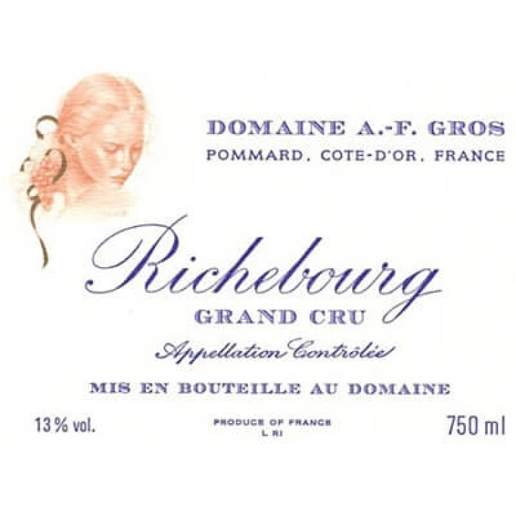 Anne-Francoise Gros Richebourg Grand Cru 2012 (1x75cl)