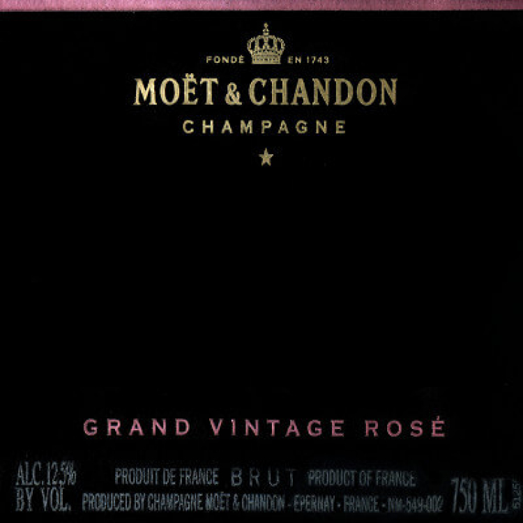 Moet & Chandon 2008 Grand Vintage Champagne 6x75cl