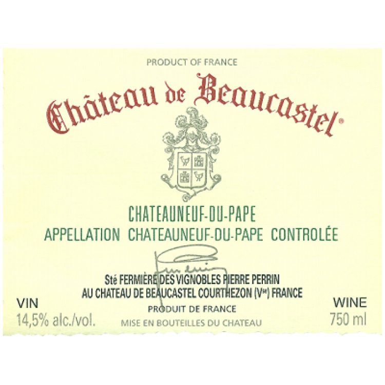 Beaucastel Chateauneuf-du-Pape 2016 (6x75cl)