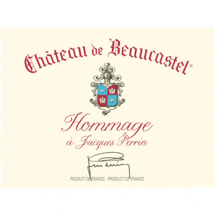 Beaucastel Chateauneuf-du-Pape Hommage a Jacques Perrin 2017 (3x75cl)