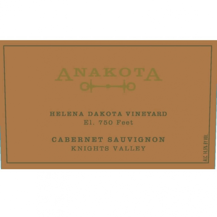Anakota Helena Dakota Cabernet Sauvignon 2017 (6x75cl)