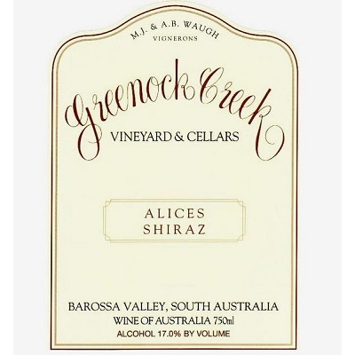 Greenock Creek Alice's Shiraz 2005 (12x75cl)