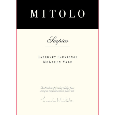 Mitolo Serpico Cabernet Sauvignon 2019 (6x75cl)