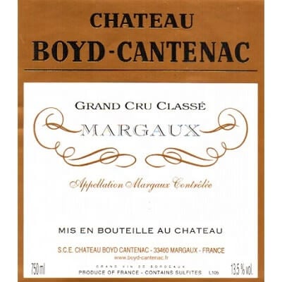 Boyd-Cantenac 2022 (12x75cl)