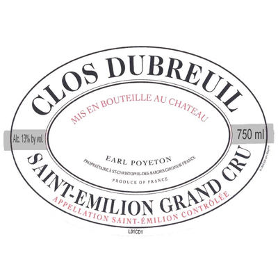 Clos Dubreuil 2010 (12x75cl)