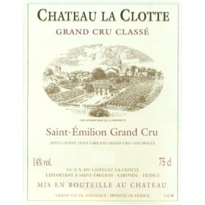 La Clotte 2005 (12x75cl)