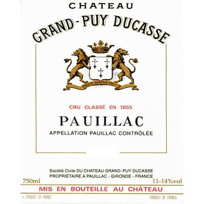 Grand-Puy Ducasse 2023 (6x75cl)