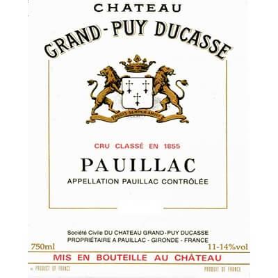 Grand-Puy Ducasse 2022 (12x37.5cl)