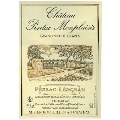 Pontac Montplaisir 2020 (6x75cl)
