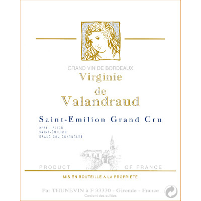 Virginie de Valandraud 2016 (1x150cl)