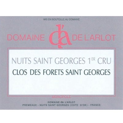 L'Arlot Nuits-Saint-Georges 1er Cru Clos des Forets Saint-Georges 2011 (12x75cl)
