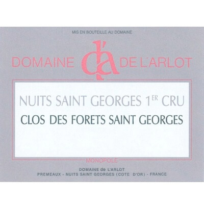 L'Arlot Nuits-Saint-Georges 1er Cru Clos des Forets Saint-Georges 2022 (6x75cl)