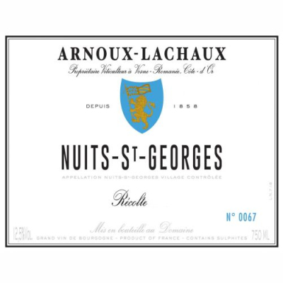 Arnoux-Lachaux Nuits-Saint-Georges 2016 (1x75cl)