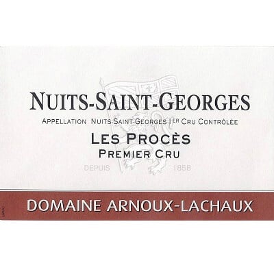 Arnoux-Lachaux Nuits-Saint-Georges 1er Cru Les Proces 2019 (1x75cl)