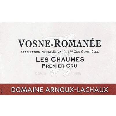 Arnoux-Lachaux Vosne-Romanee 1er Cru Les Chaumes 2012 (6x75cl)