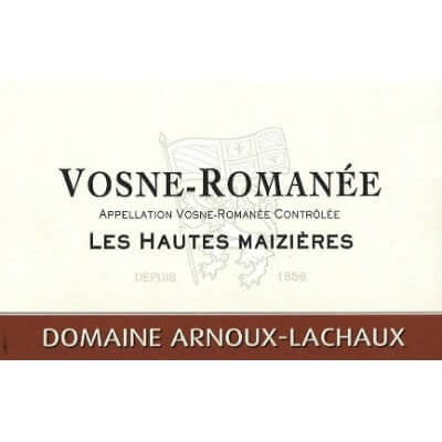 Arnoux-Lachaux Vosne-Romanee Les Hautes Maizieres 2015 (1x75cl)
