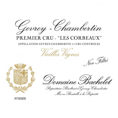 Denis Bachelet Gevrey-Chambertin 1er Cru Les Corbeaux VV 2005 (12x75cl)